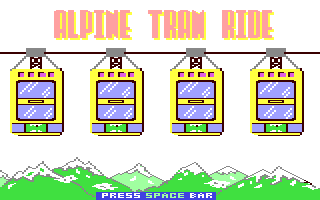 Alpine Tram Ride Title Screen